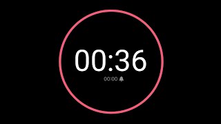 36 Second Countdown Timer / iPhone Timer Style