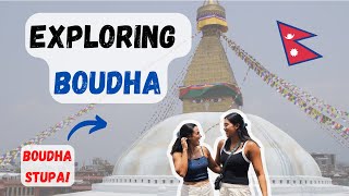 LIFE IN NEPAL: Exploring Boudha and Eating at Fire & Ice 🍕