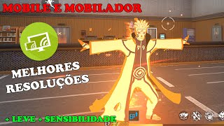 4 MELHORES RESOLUÇÕES PARA FREE FIRE USANDO SECOND SCREEN - MOBILADOR E MOBILE