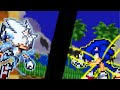 Hyper Sonic (Frontiers) vs Ultra Sonic | Sprite Animation - Stick Nodes