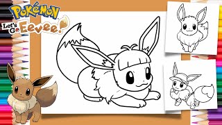 Coloring Eevee - Pokémon Coloring Pages | Labolina Coloring TV