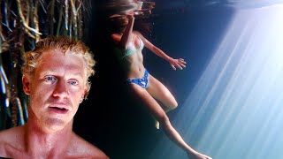 SWIMMING IN UNREAL UNDERGROUND RIVERS (CENOTES MEXICO)