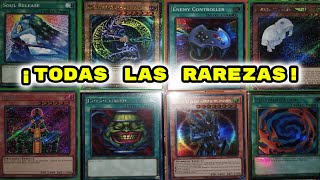 ¡TODAS las RAREZAS de las CARTAS de YUGIOH!