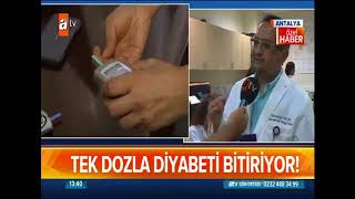 Tek Dozla Diyabeti Bitiriyor