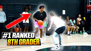 #1 Ranked 8th Grader In The Nation Vs. D1 UT Sharp Shooter