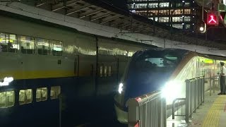 JR東日本 夜の東京駅 21～23番線 発着の新幹線　E7 E6 E5 E4 E3 E2系　2014.8