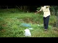 fishing at beautiful meenachil river kerala