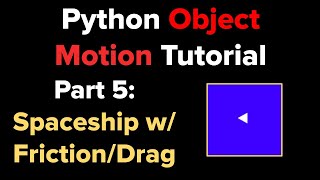 Object (Sprite) Motion Physics Friction