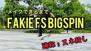 【新技に挑戦】フェイキーFSビッグスピンとの戦い