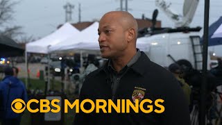 Maryland Gov. Wes Moore discusses bridge collapse, recovery