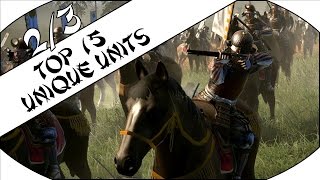 TOP 15 UNIQUE UNITS Pt.2/3 - Total War: Shogun 2!