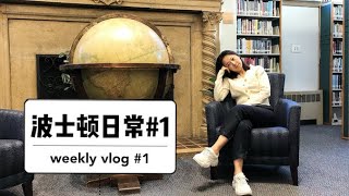 「波士顿日常」WeeklyVlog#1 为爱从新加坡辞职搬到波士顿 | 宜家\u0026Costco购物 | 在美国如何洗照片 | 字幕组过生日