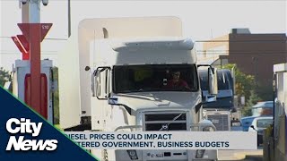 Rising diesel prices could further impact COVID-strained budgets