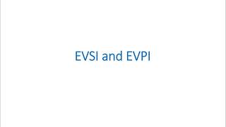 Decision Trees - Calculating EVSI and EVPI