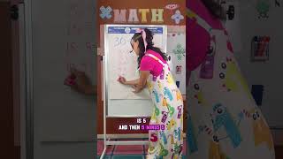 Dividing using repeated subtraction strategy #mathlessons #maths #division #subtraction