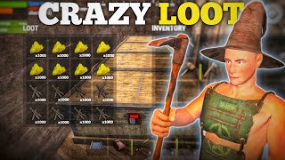 oxide - crazy loot 💫 in raideing and fight 👿 сумасшедшая добыча #rust #trending #oxide