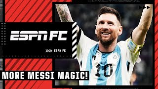 Argentina ADVANCE! Messi is ‘CREATING ART’ on the pitch! 😍 | World Cup reaction | ESPN FC Daily