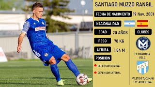 Santiago Muzzo Rangil - Defensor Highlights 2022