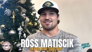 Jacksonville Jaguars LS Ross Matiscik reacts to Pro Bowl selection, Logan Cooke's Pro Bowl selection