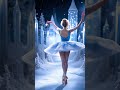 ❄️ enchanting ice ballerina a mesmerizing winter ballet performance ⛄✨