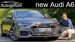 Audi A6 FULL REVIEW all-new C8 2019 test driven with Autobahn- Autogefühl