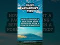 Prevent Page Refresh on Form Submission: Essential Techniques and Strategies
