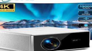 ThundeaL 2K 4K Full HD 1080P Projector TDA7W 2G 32G Android 13 WiFi 6 Home Theat