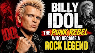 Billy Idol: The Punk Rebel Who Became a Rock Legend | Legends Never Die ⚔️🔥