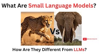 What Are Small Language Models? How Are They Different from Large Language Models (LLM)?