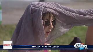 Tucson hits record high temperature since 1979