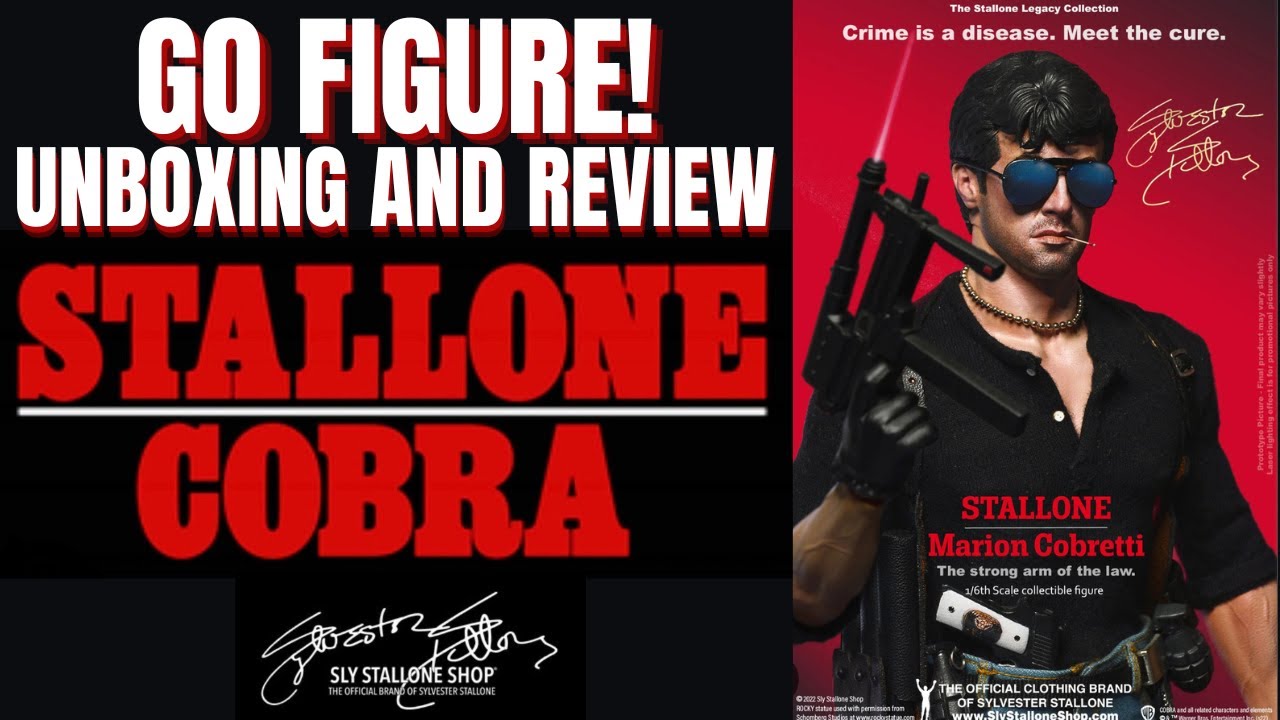 SLY STALLONE SHOP Cobra Sylvester Stallone Marion Cobretti 1/6 Scale ...