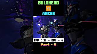 Bulkhead vs Arcee ( TFP : Season 1 - Episode 4 ) - movie \u0026 anime - #ytshorts #viral #trendingshorts