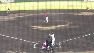 河野元貴ライト前ヒット！2011年4月9日