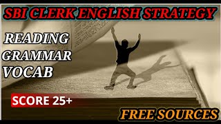 SBI Clerk /JA English Strategy // Score 25+ / Target SBI Clerk / Himanshu Verma MG