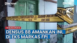 Densus 88 Geledah Bekas Markas FPI di Jl Sungai Limboto Makassar