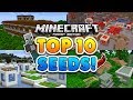 TOP 10 BEST SEEDS for Minecraft Pocket Edition!! TOP 10 BEST SEEDS for Minecraft Pocket Edition!!