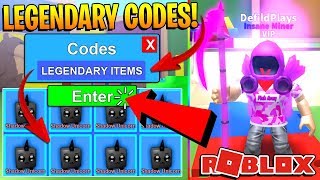 Strategy And Codes Mining Simulator Roblox