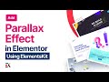 How to add Background Image Parallax effect with ElementsKit | Wpmet
