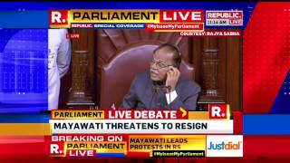 Mayawati Storms Out Of Parliament | Republic TV