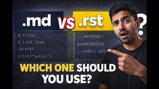 Markdown vs reStructuredText — What Top Developers Actually Use