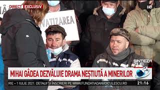 Din Valea Jiului, Mirela Voicu aduce povești tulburătoare ale minerilor: