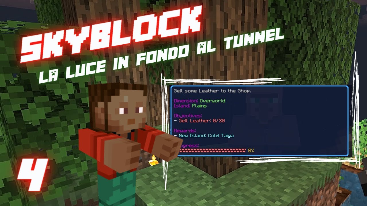 Minecraft Skyblock 4 C è Speranza Youtube