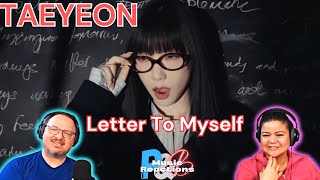 Taeyeon 태연 | "Letter to Myself" (Official Music Video) | Couples Reaction!