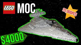 LEGO ISD Star Destroyer Worth $5000 | MOC INTIMIDATOR 20,000pcs (Part I)