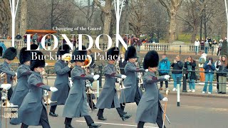 London 2023 4k HDR: Best Things to Do, Buckingham Palace & Royal Guards Changing  | Travel guide