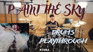 PAINT THE SKY - LALU - JELLY CARDARELLI - drum playthrough