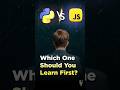 🔥Python vs JavaScript: Which One Should You Learn First? #shorts #simplilearn