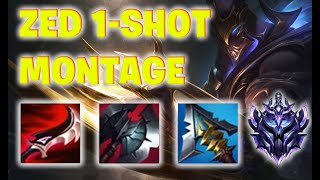 ZED is the *BEST* Champ to RANK UP !! | ONE-SHOTS, OUTPLAYS... | S12 LOL