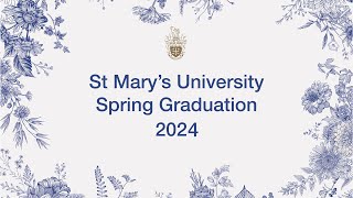 St Mary's University Spring Graduation - Friday 15th
