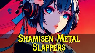 FIRE Shamisen Metal Slappers - Study Work Focus and Concentrate Modern Japanese Fusion Shamisen Rock